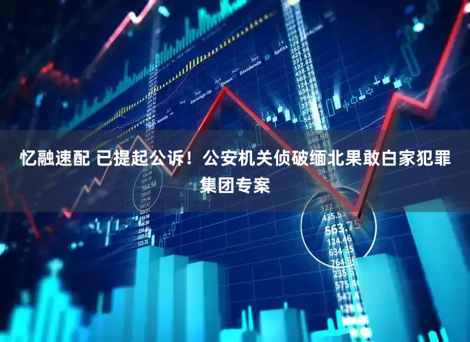 忆融速配 已提起公诉！公安机关侦破缅北果敢白家犯罪集团专案