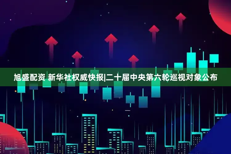 旭盛配资 新华社权威快报|二十届中央第六轮巡视对象公布